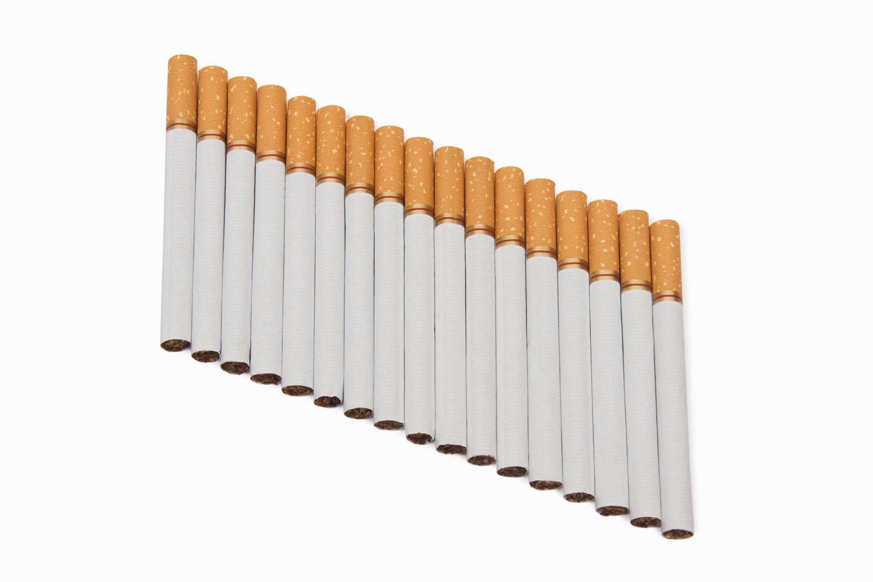 Cigarette sizes 64mm to 93mm